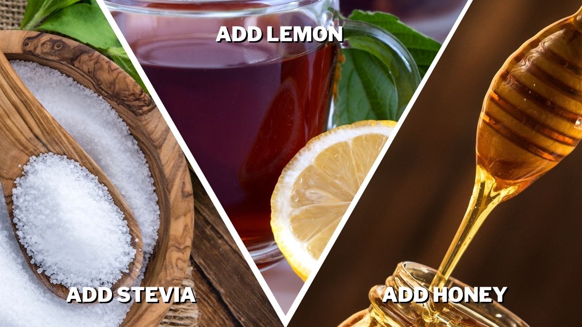 Make Nettle Tea Taste Good by adding stevia honey or lemon to it