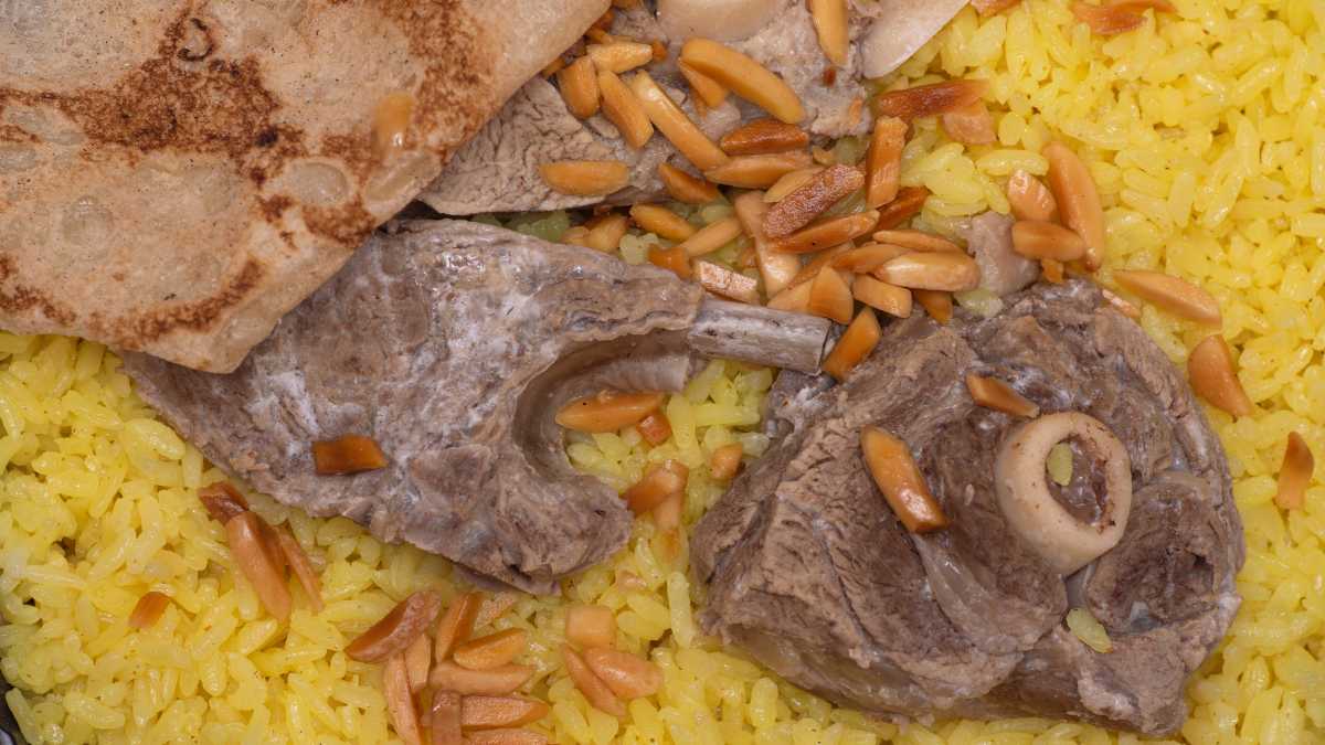 Mansaf jordans national dish