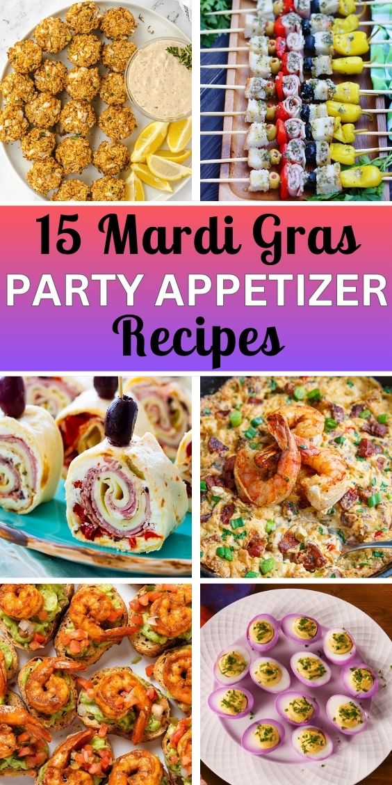 Mardi Gras Party Food Appetizers 1