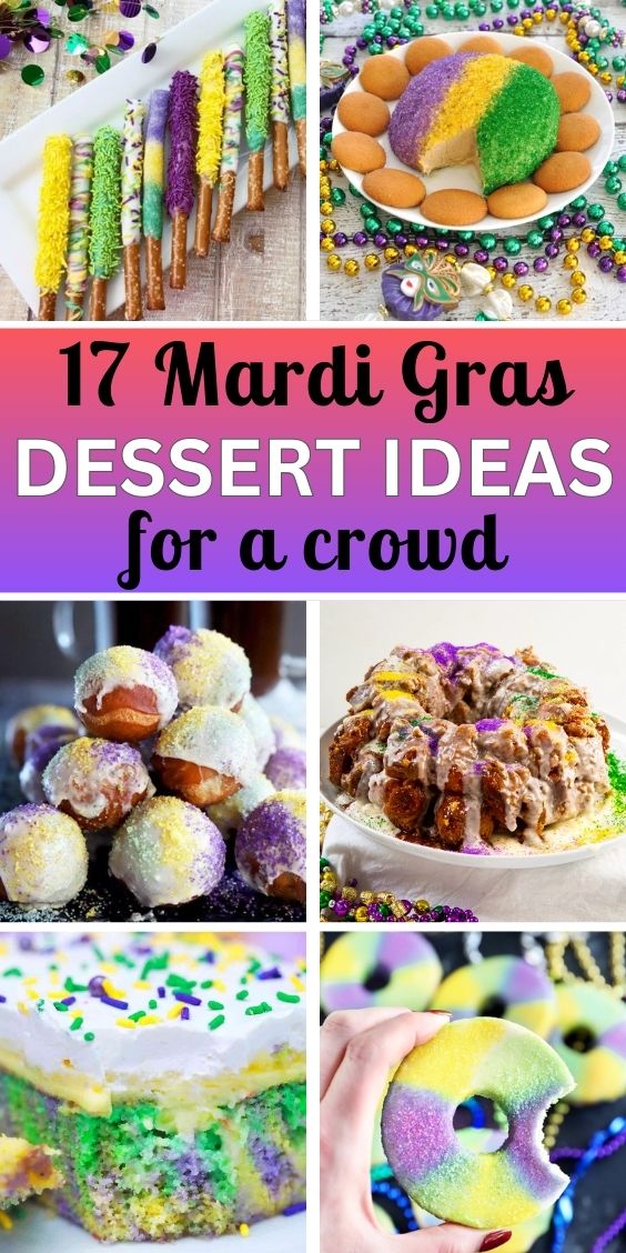 Mardi Gras desserts for a crowd 1