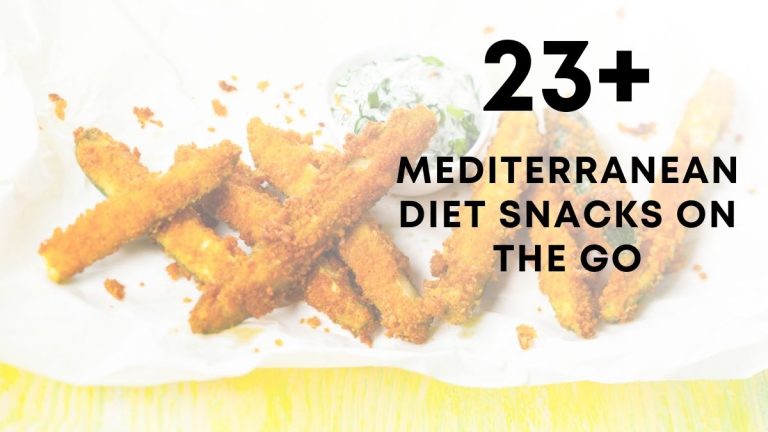 Mediterranean Diet Snacks On The Go