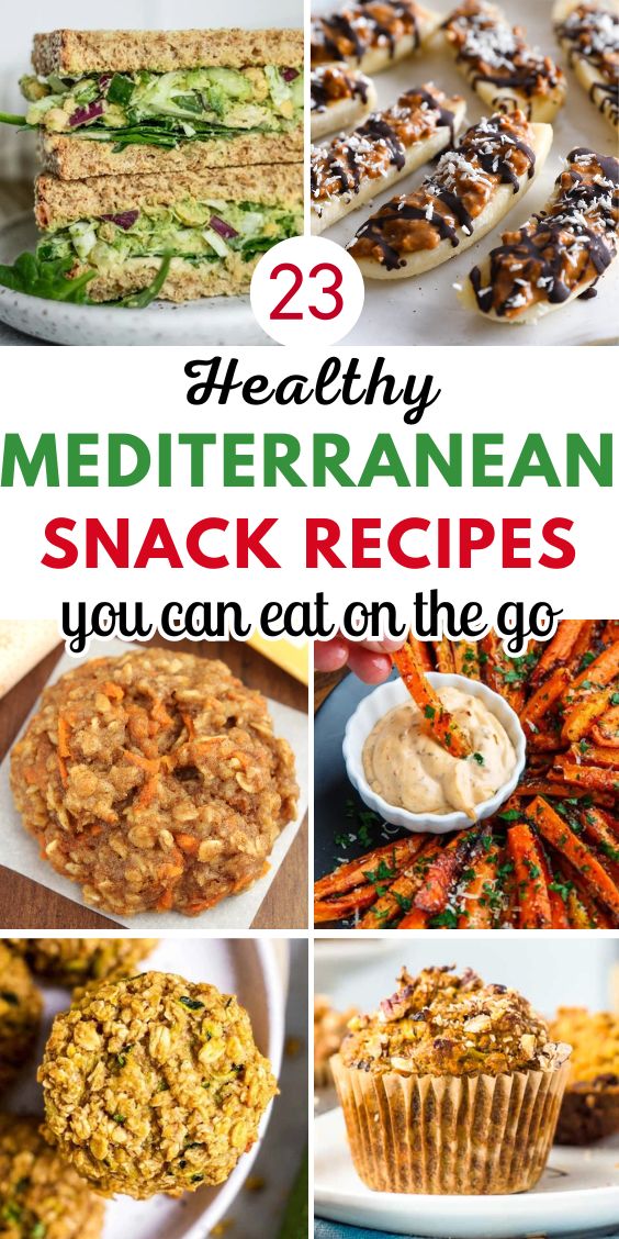 Mediterranean snack recipes