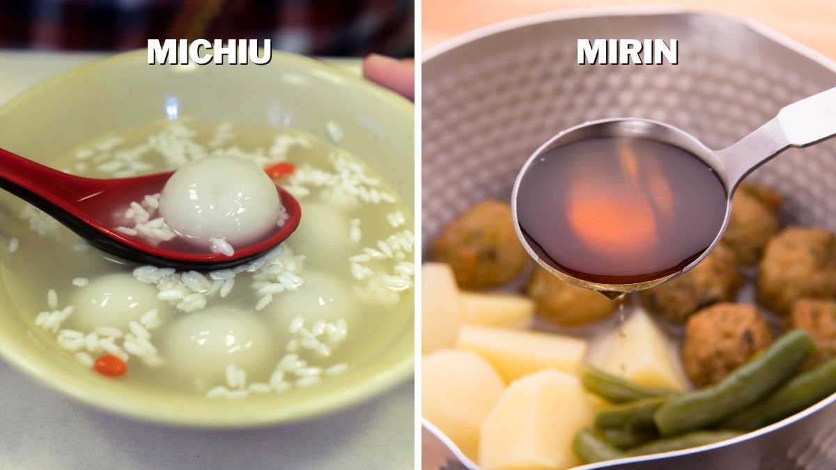 Michiu vs. Mirin differences in uses