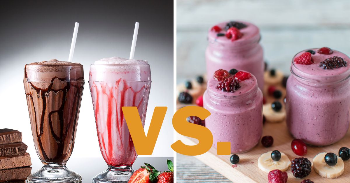 Milkshake vs. Smoothie: Differences & Which Is Better?