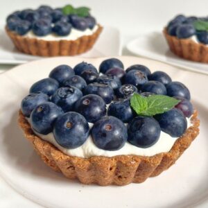 Mini Blueberry Cheesecake Tarts recipe 1
