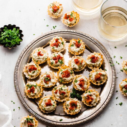 Mini Sun Dried Tomato Pesto Bites Recipe