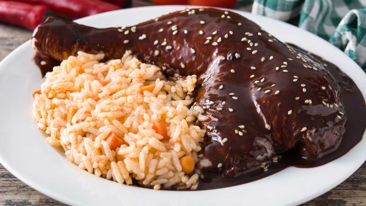 Mole Poblano mexican national dish