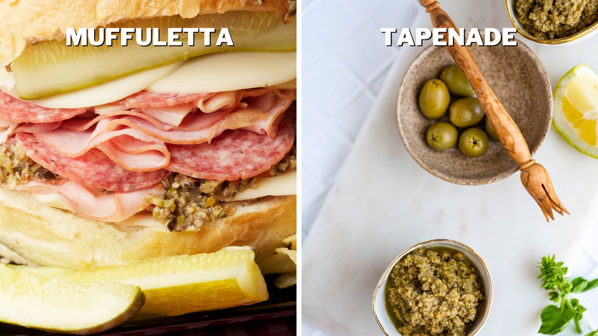 Muffuletta vs. Tapenade Differences in Nutrition