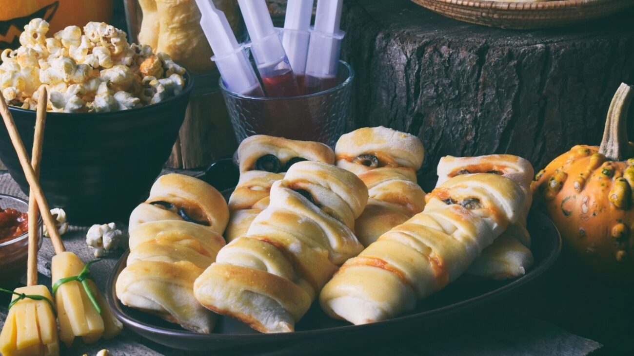 Mummy Cheese Sticks