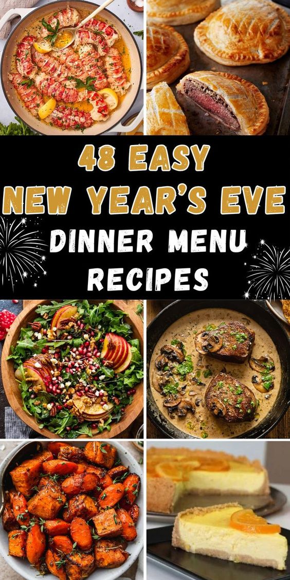 New Year's Eve Dinner Party Menu Ideas