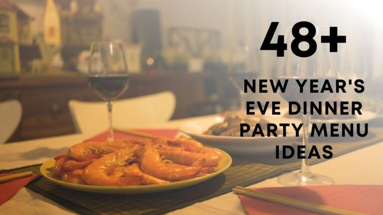 New Year's Eve Dinner Party Menu Ideas