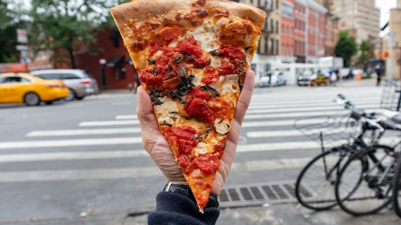 New York Style Pizza Slice