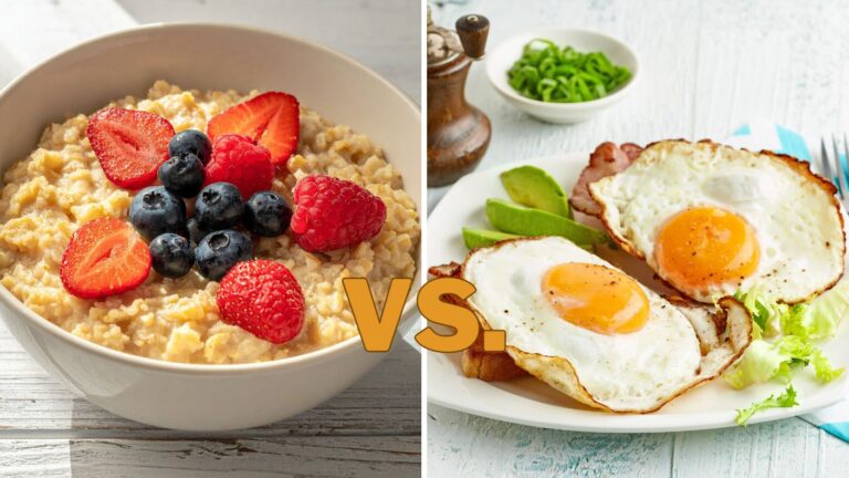 Oatmeal vs Eggs for Breakfast After 50—Which Keeps You Fuller Longer?