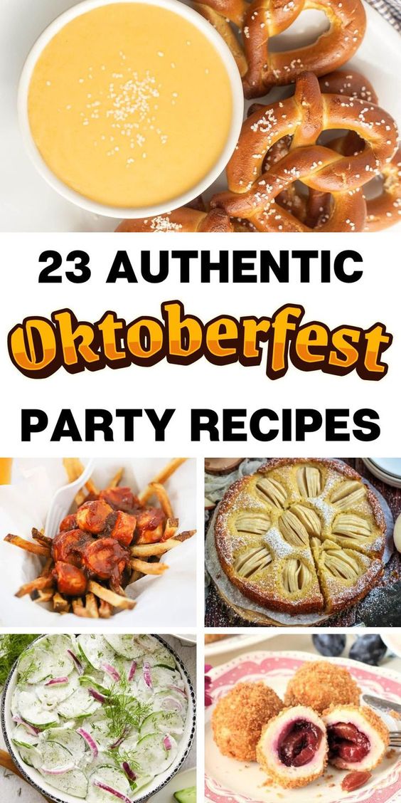 Oktoberfest Food Party Ideas