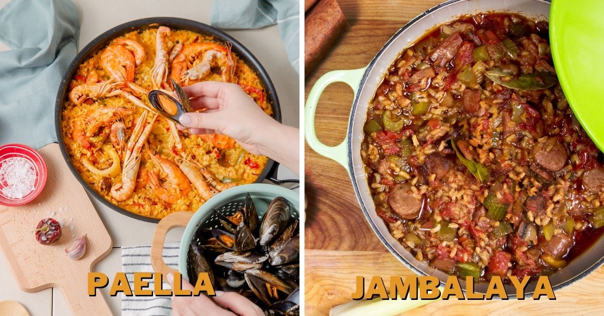 Paella vs. Jambalaya