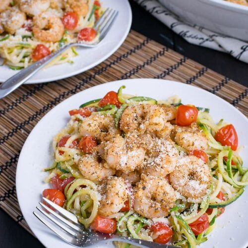 Parmesan Garlic Shrimp Zucchini Noodles 24 1