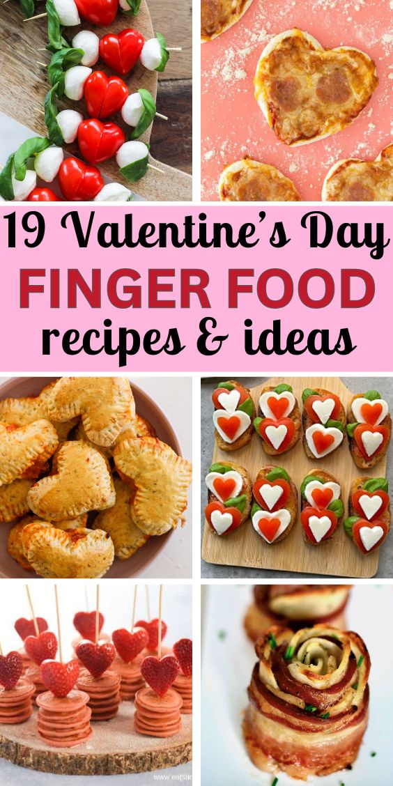 Party Finger Food for Valentines Day easy and delicious