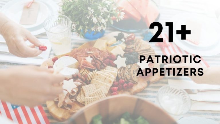 Patriotic Appetizers (Memorial Day & 4Th Of July Appetizer Ideas)