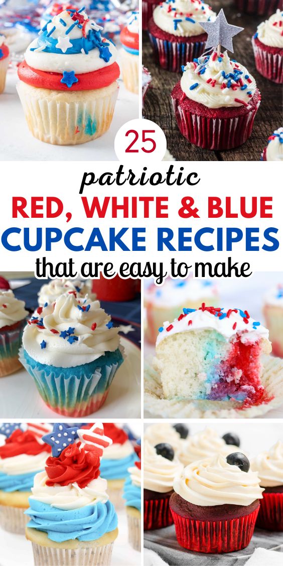 Patriotic Cupcakes recipes