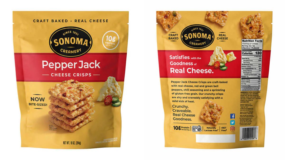 Pepper Jack Cheese Crisps