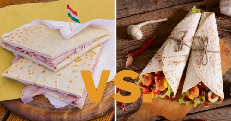 Piadina vs. Tortilla: Differences & Uses