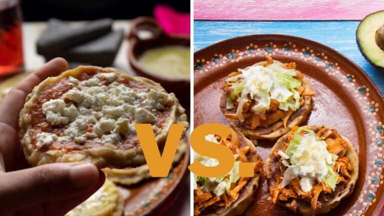 Picaditas vs. Sopes: Differences Revealed