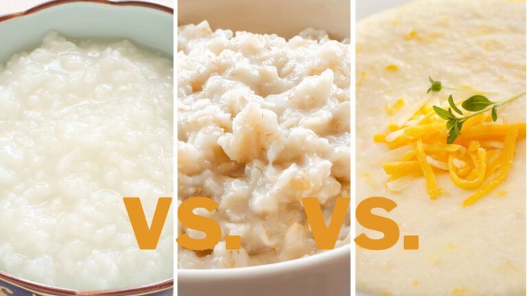 Porridge vs. Oatmeal vs. Grits: Differences