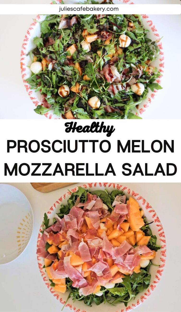 Prosciutto Melon Mozzarella Salad [Healthy Recipe]