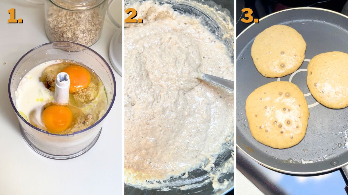 Protein Pancakes for Kids Preparation