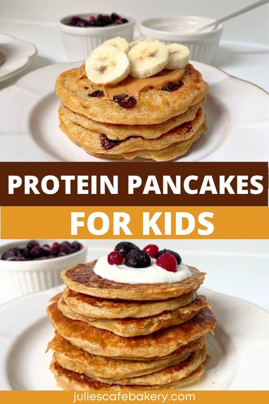Protein Pancakes for Kids pin