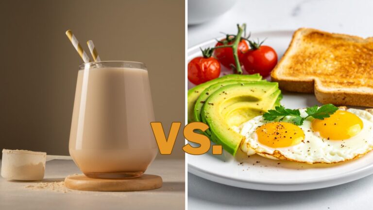 Protein Shake vs Real Breakfast for Energy