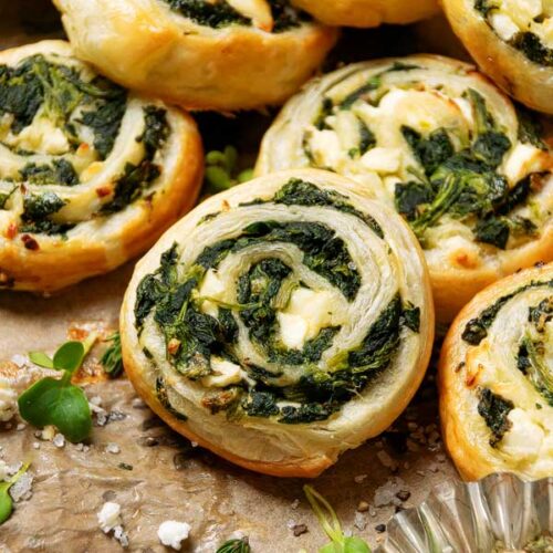 Puff Pastry Spinach Pinwheels 04