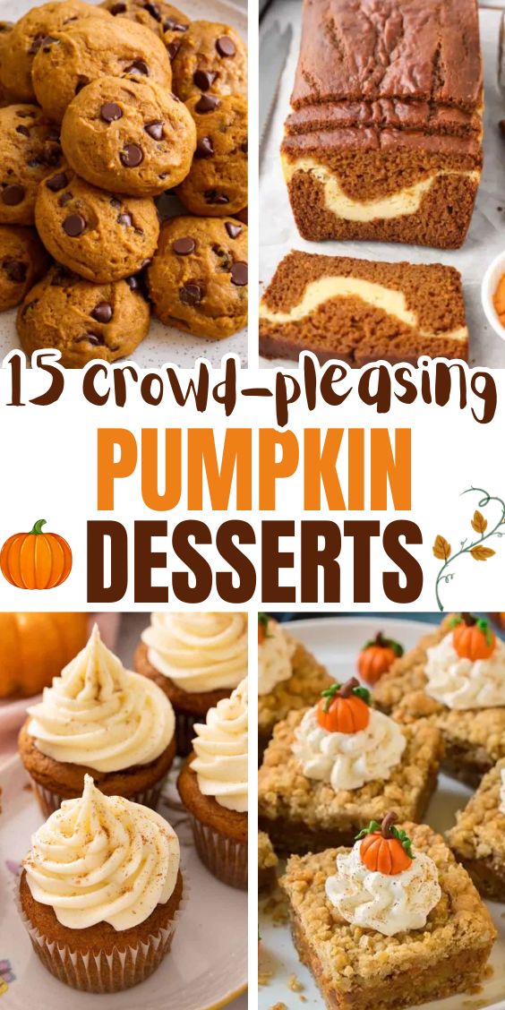 Pumpkin Desserts for a Crowd