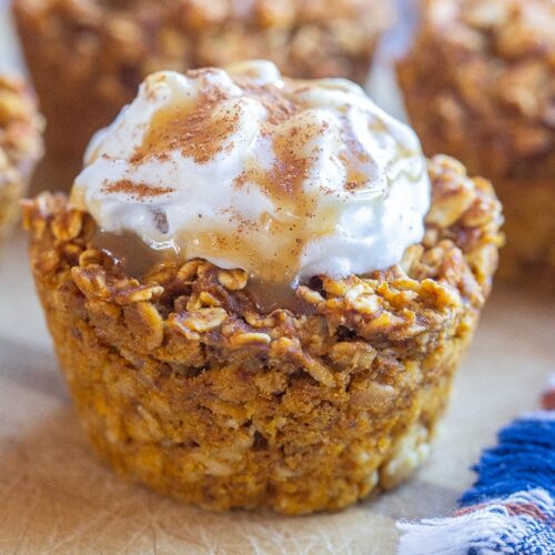 Pumpkin Pie Baked Oatmeal Cups 0131