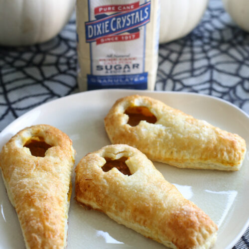 Pumpkin Pie Puff Pastry Coffins