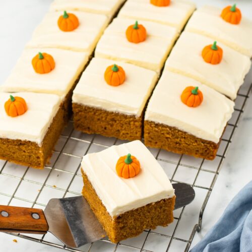 Pumpkin Sheet Cake kitchenfunwithmy3sons.com 2