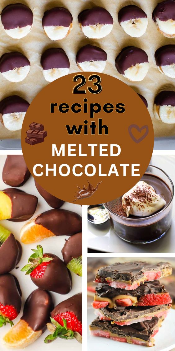 RECIPES WITH MELTED CHOCOLATE EASY