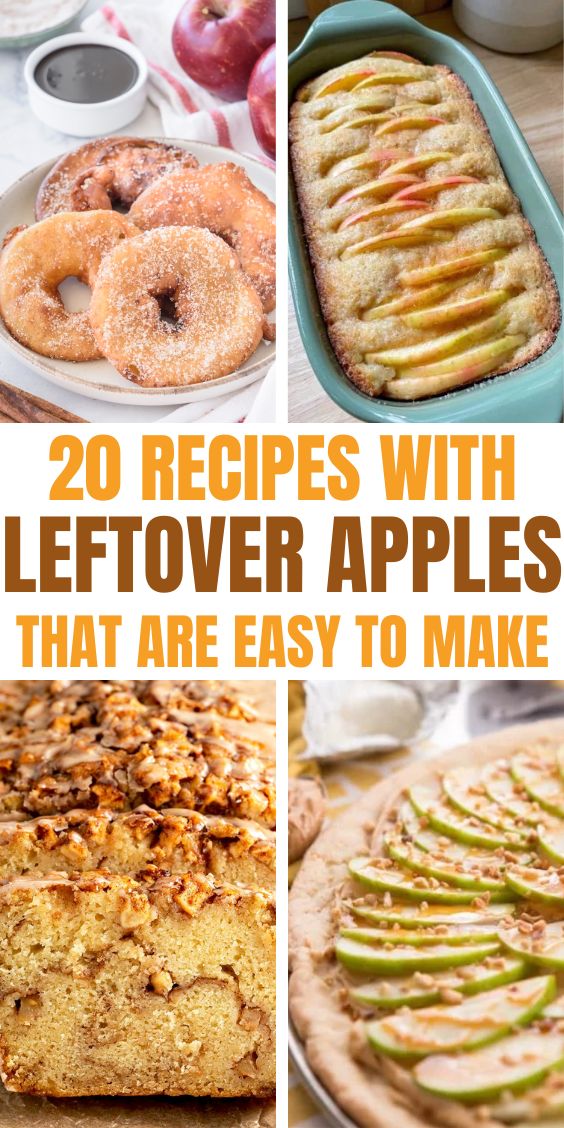 Recipes with Leftover Apples easy simple