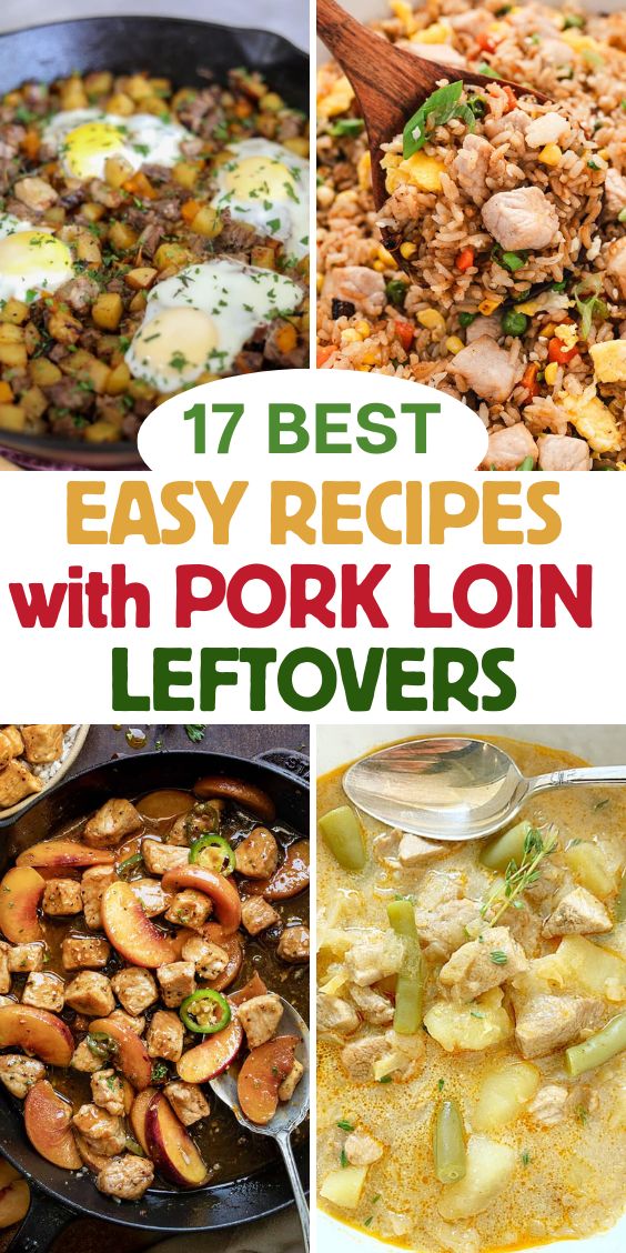 Recipes with Leftover pork loin easy