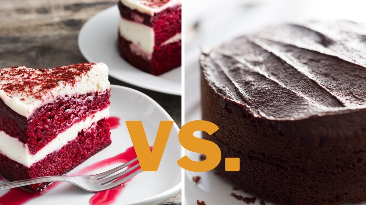 Red Velvet Cake vs. Chocolate Cake