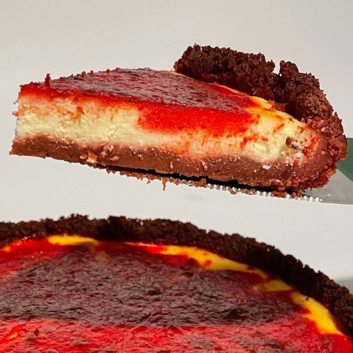 Red Velvet Marbled Cheesecake Recipe