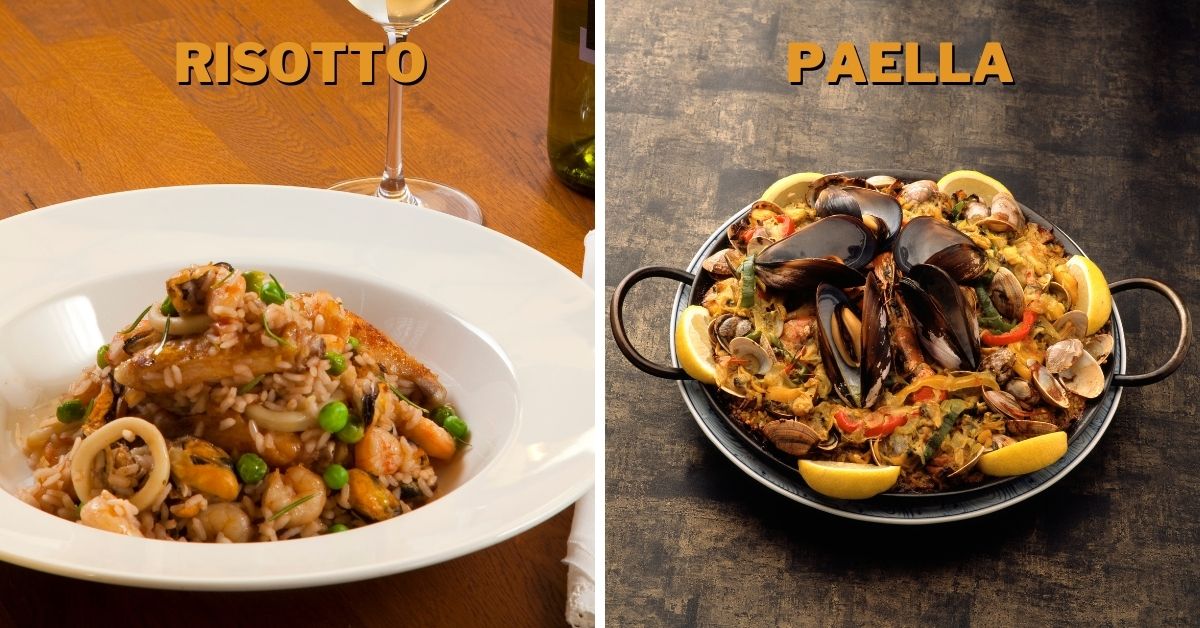 Risotto vs. Paella