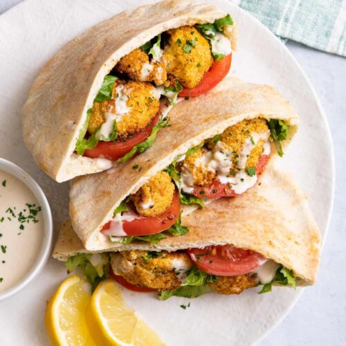 Roasted Cauliflower Pitas 05