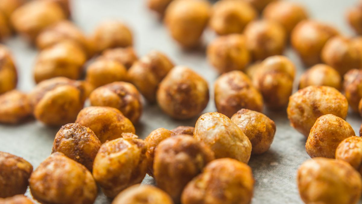 Roasted Chickpeas to Eat with Costco Quinoa Salad