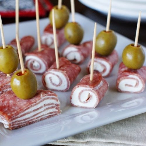 Salami Cream Cheese Bites 5