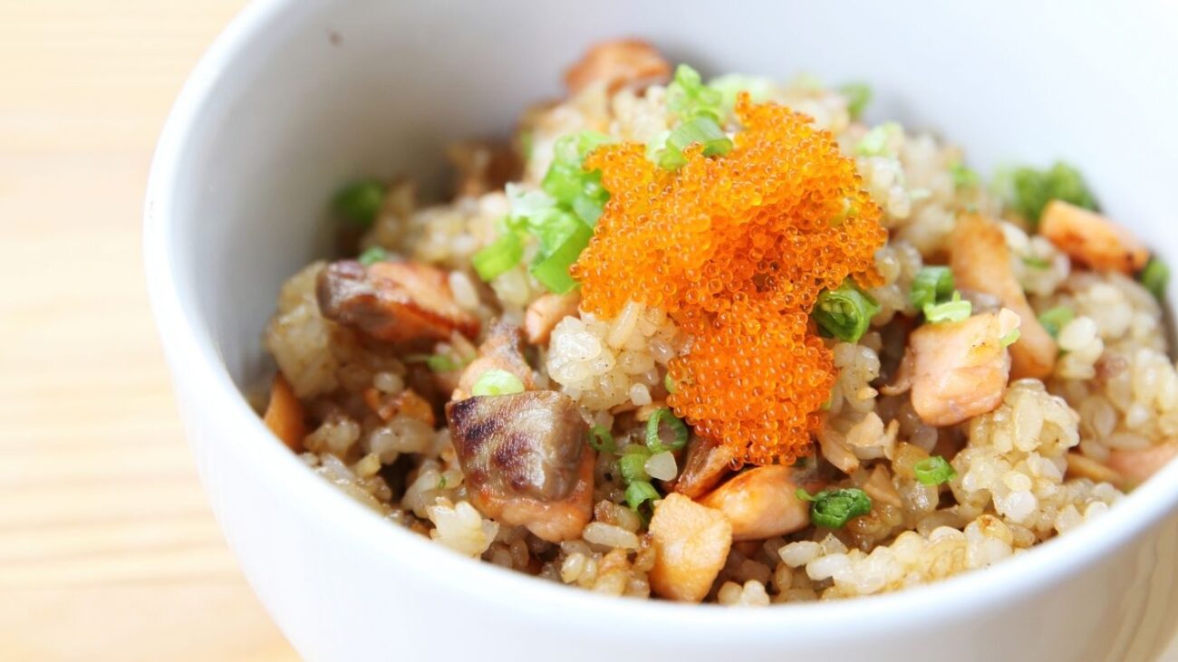 Salmon and Rice Bowl