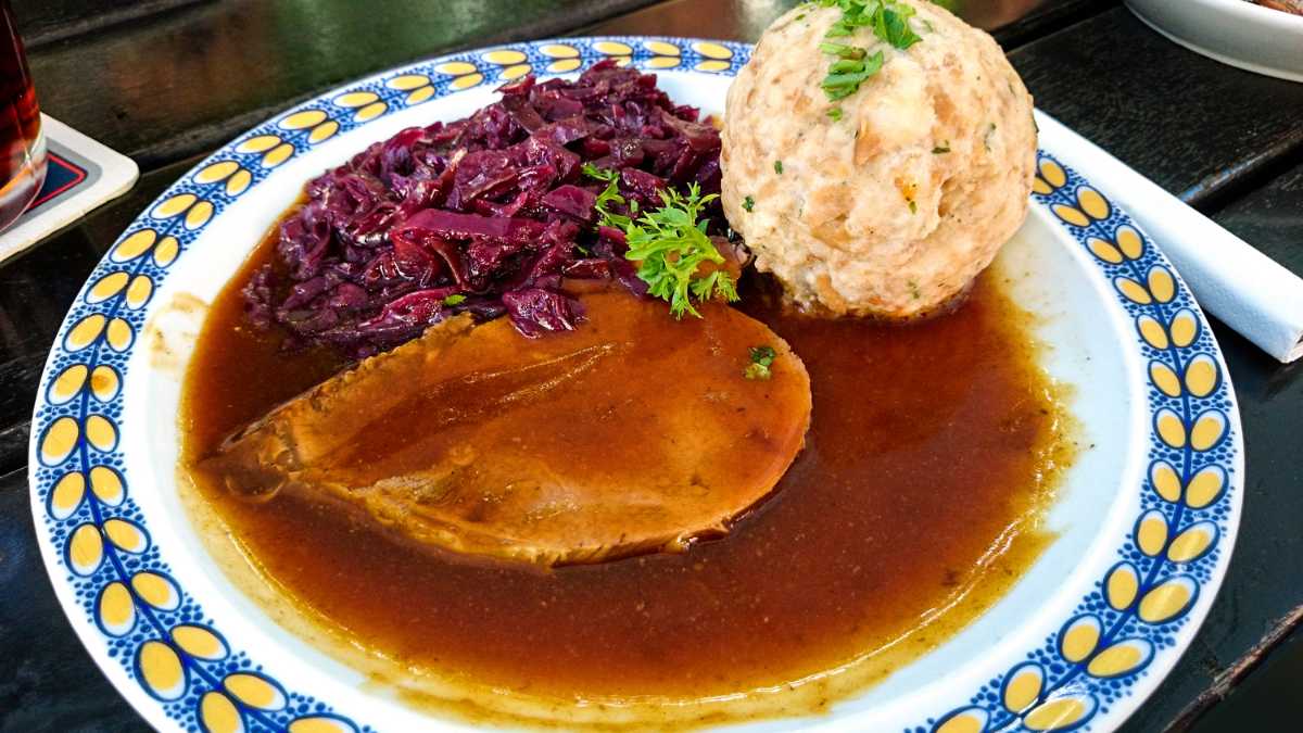 Sauerbraten german National Dish