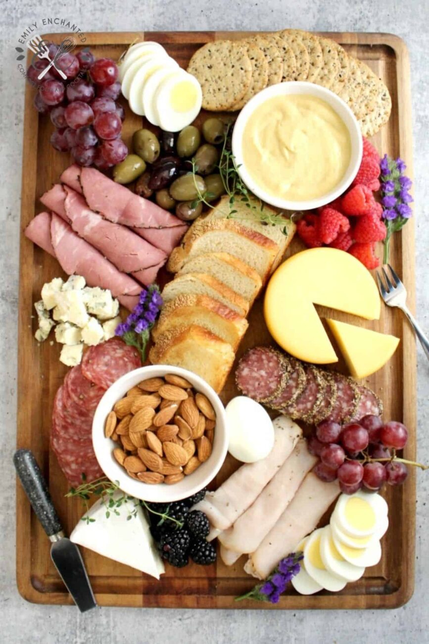 Savory Breakfast Charcuterie Board