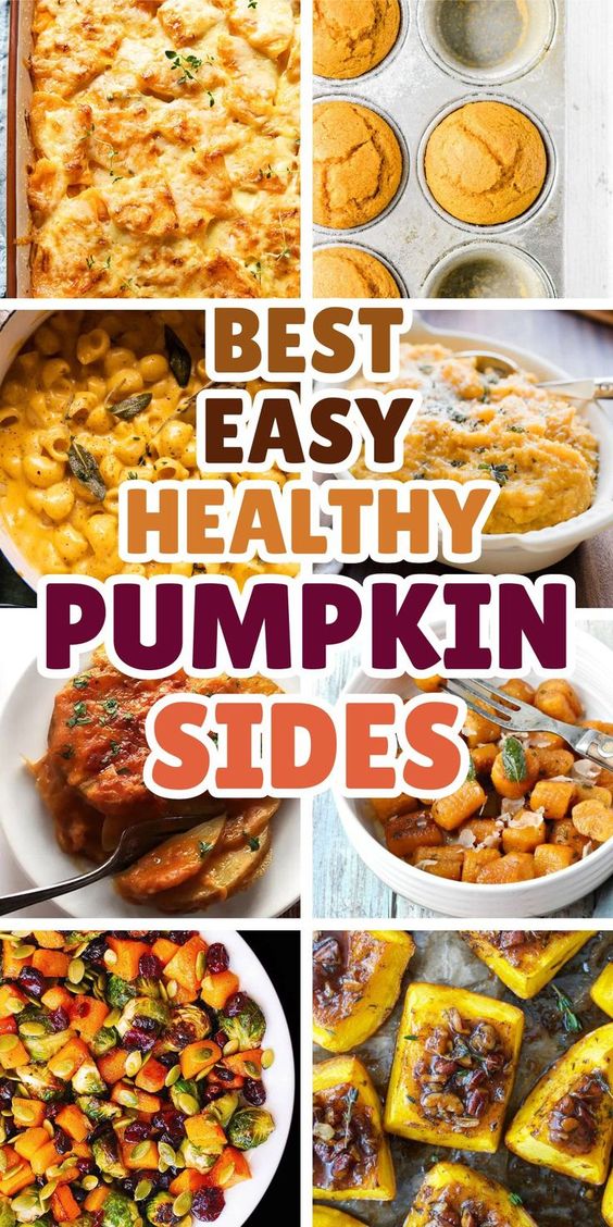 Pumpkin Side Dish Recipes for Thanksgiving