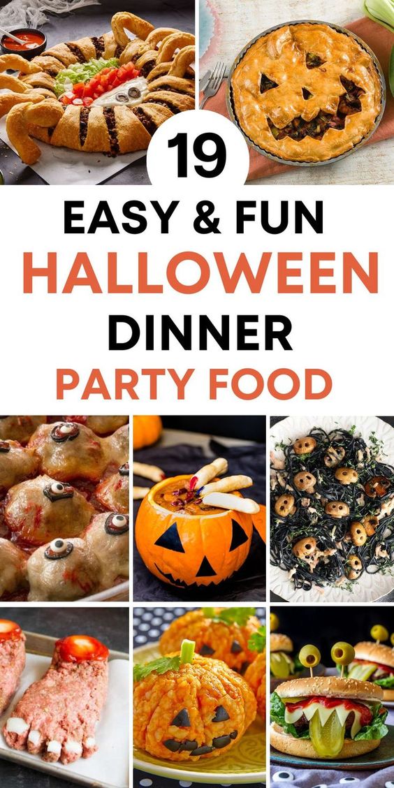 19 Halloween Dinner Party Food Ideas